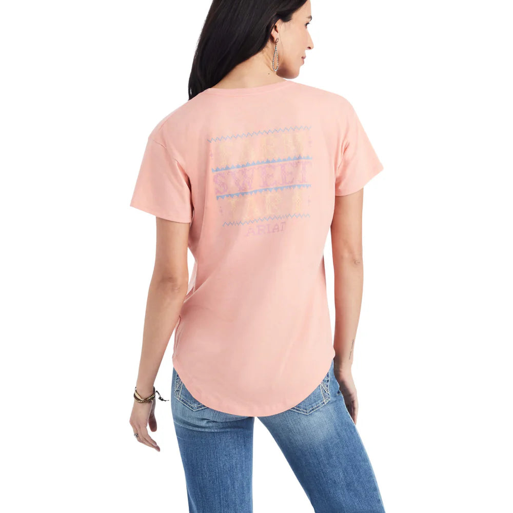 Womens Cross Stitch T-Shirt - 10042717