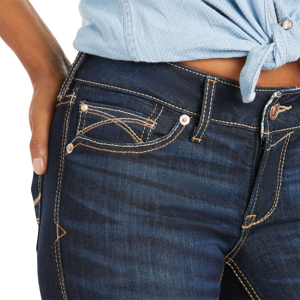 Womens R.E.A.L. Mid Rise Arrow Fit Jocelyn Bootcut Jeans - 10036087