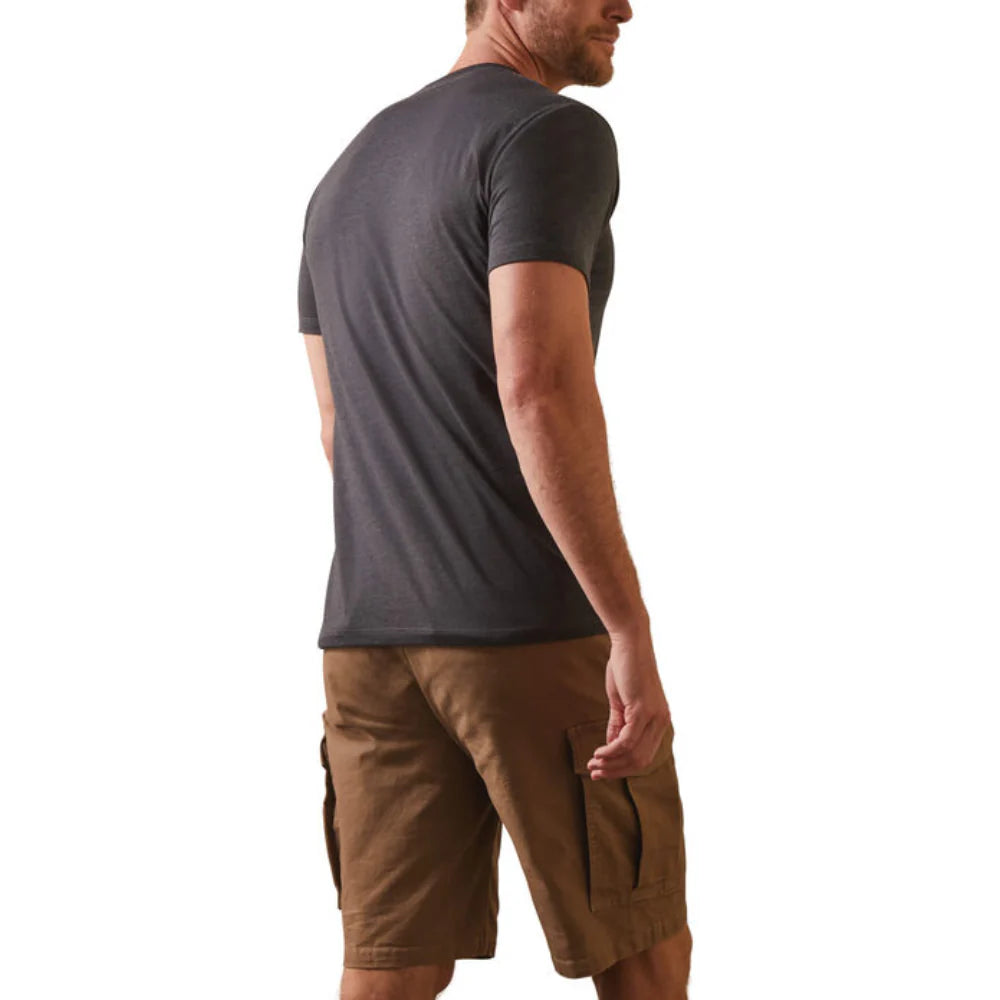 Mens Floral Block T-Shirt - 10044762