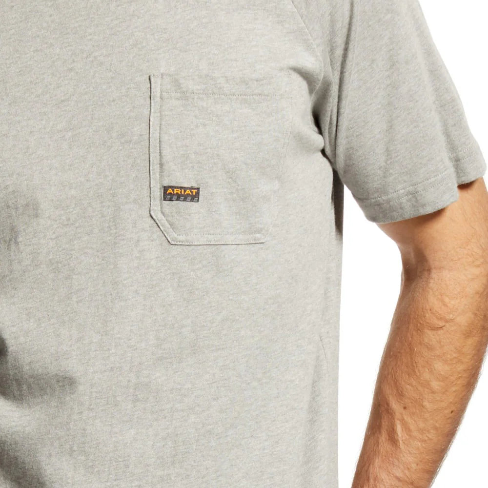 Mens Rebar Cotton Strong Work T-Shirt - 10025373