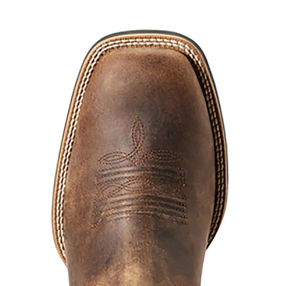 Mens Sport Western Wide Square Toe Boots - 10010963
