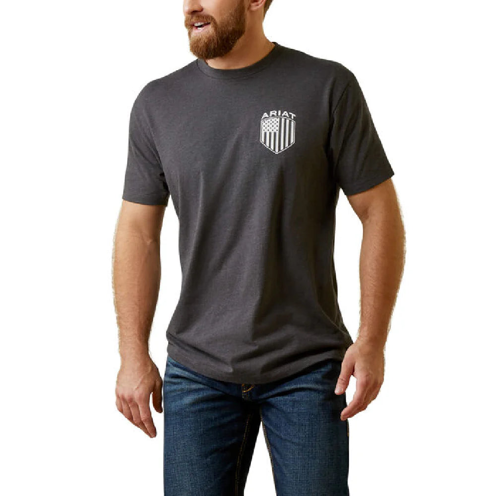 Mens Patriot Badge T-Shirt - 10045278