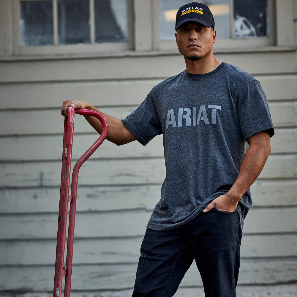 Mens Rebar Cotton Strong Block Work T-Shirt - 10030291