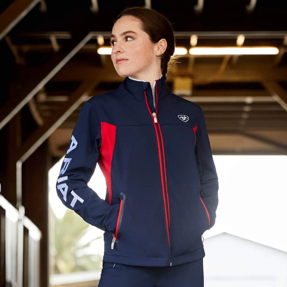 Womens New Team Navy Softshell Jacket - 10019208