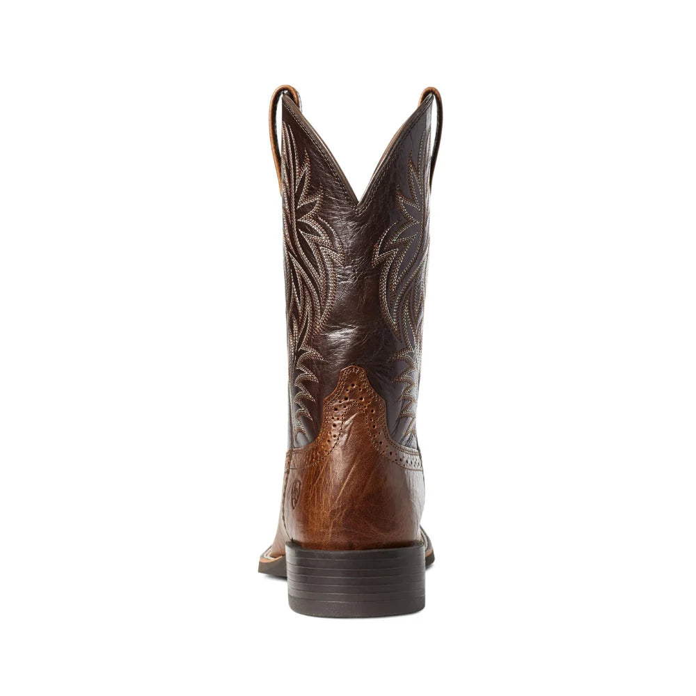 Mens Sport Western Wide Square Toe Boots - 10035996