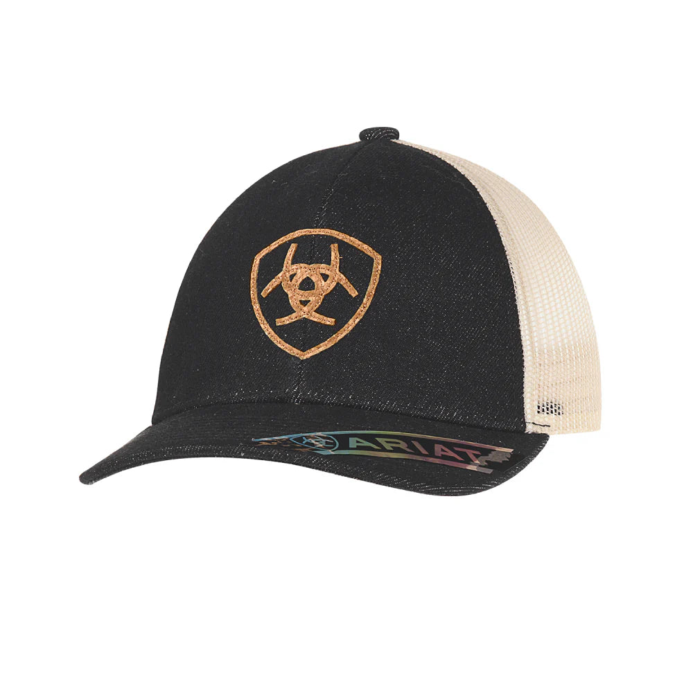 Mens Denim Cork Shield Cap - A300049001