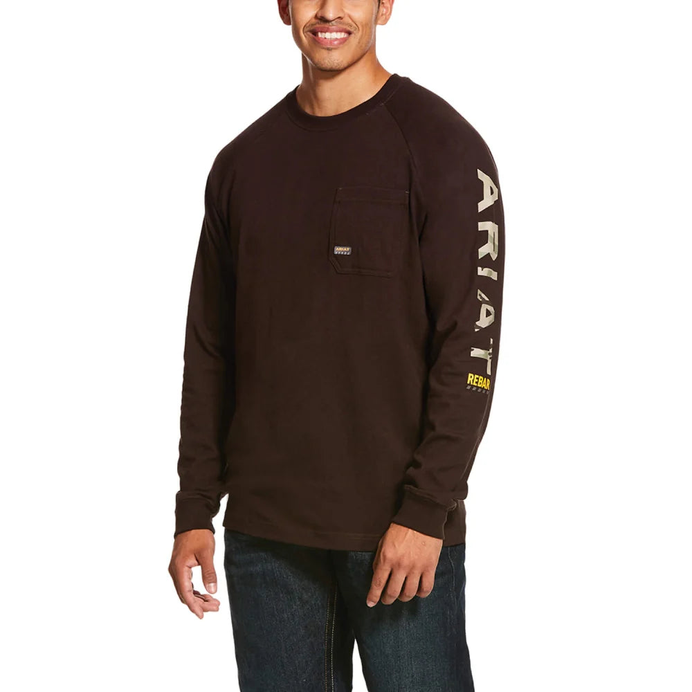Mens Rebar Cotton Strong Graphic Work T-Shirt - 10027902