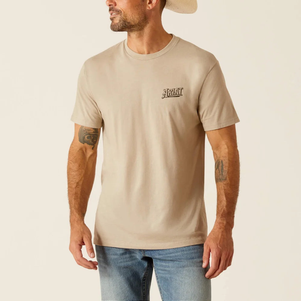 Mens Bandana Script T-Shirt - 10051755