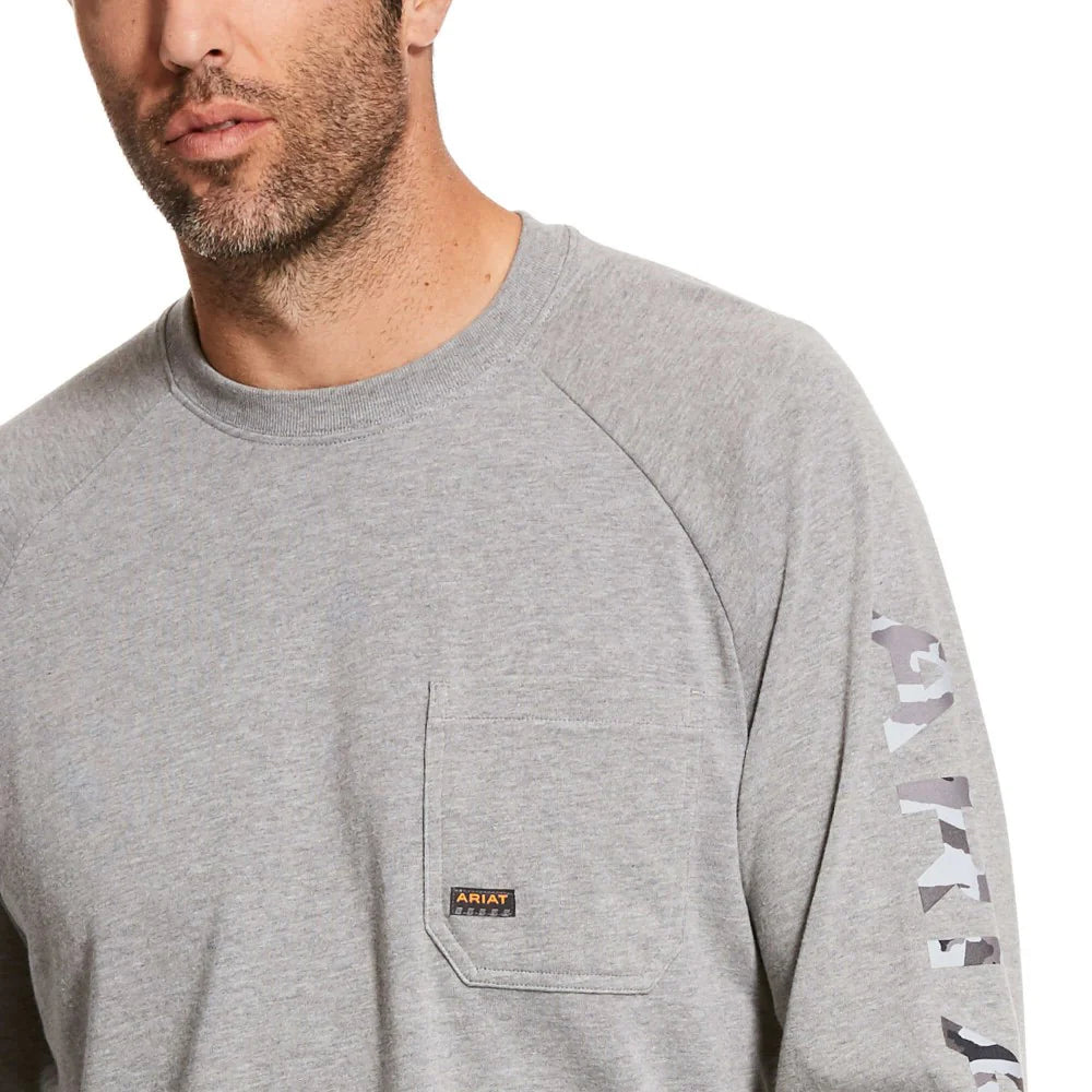 Mens Rebar Cotton Strong Graphic Work T-Shirt - 10027901