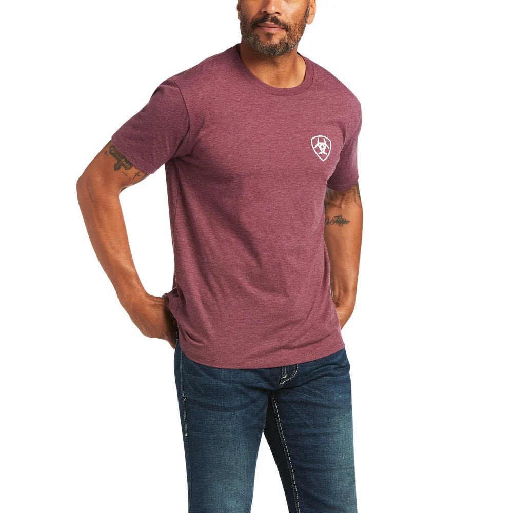 Mens Flag Circle T-Shirt - 10039928