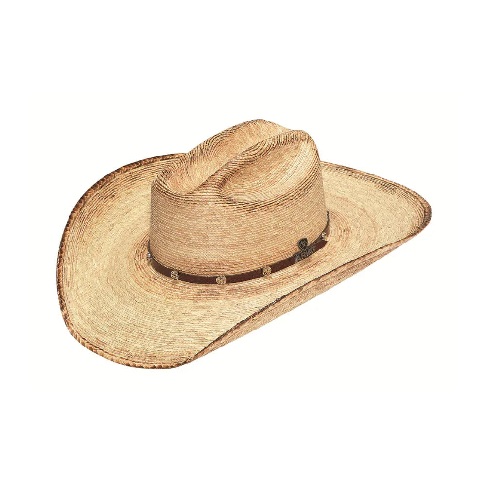 Mens Fired Palm Straw Hat - A73106