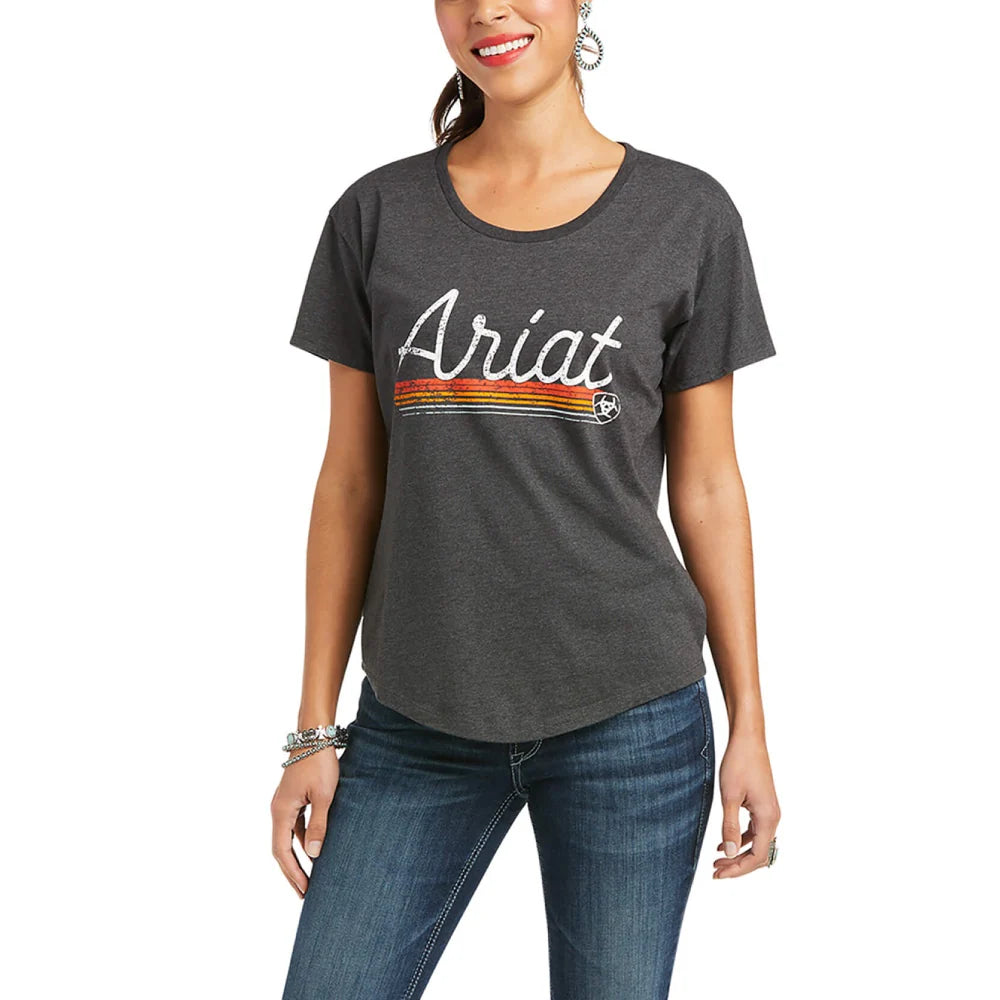 Womens Underline Script T-Shirt - 10037939