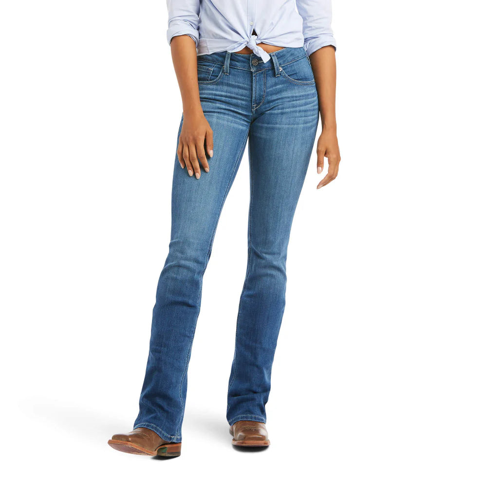 Womens R.E.A.L. Mid Rise Patricia Bootcut Jeans - 10036812