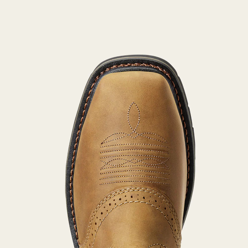 Mens Sierra Wide Square Toe Work Boots - 10010134