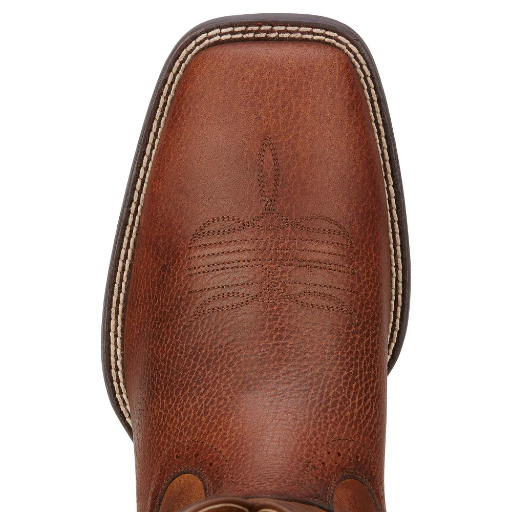 Mens Sport Western Wide Square Toe Boots - 10016291