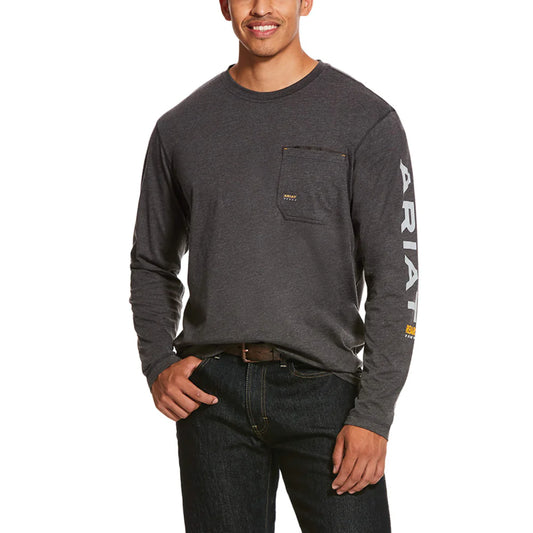 Mens Rebar Workman Logo Work T-Shirt - 10027815