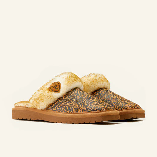 Womens Jackie Exotic Embossed Slippers - AR3796-200