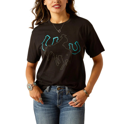 Womens Riders Short Sleeve T-Shirt - 10051769