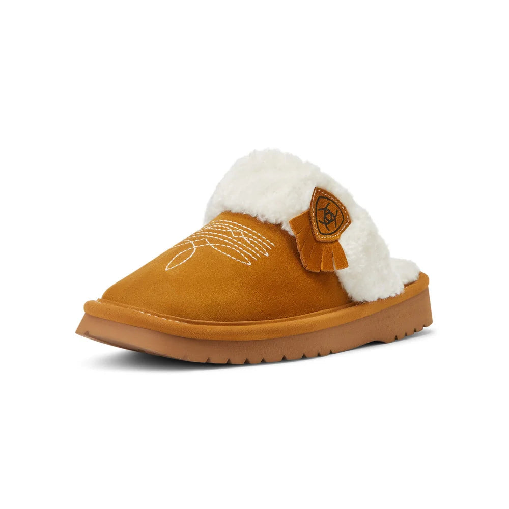 Womens Jackie Chestnut Square Toe Slippers - AR2829-200