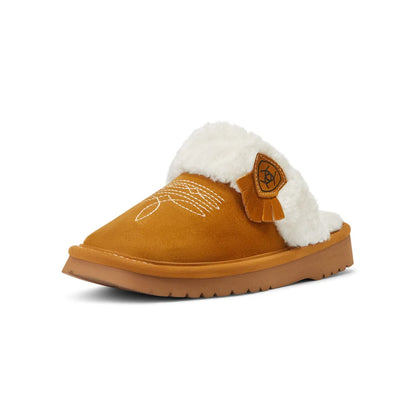 Womens Jackie Chestnut Square Toe Slippers - AR2829-200