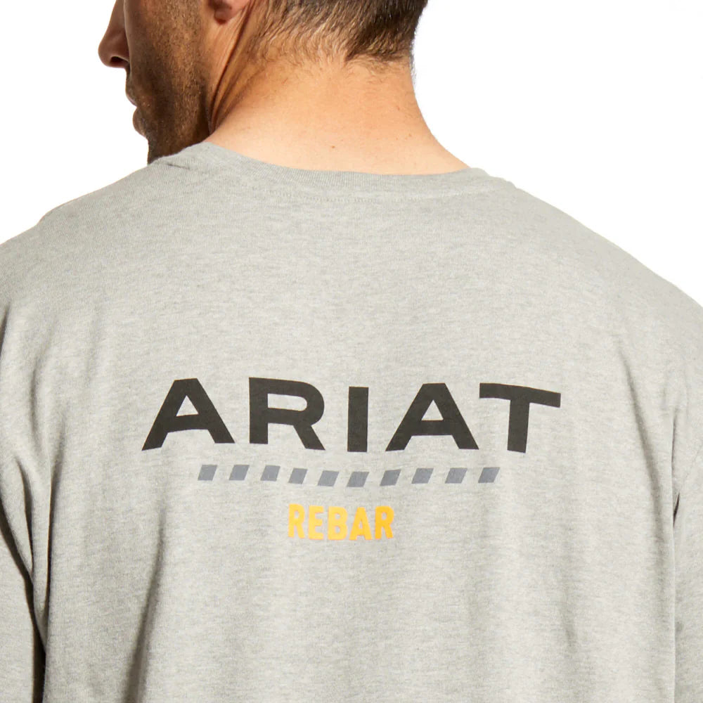 Mens Rebar Cotton Strong Block Work T-Shirt - 10025387