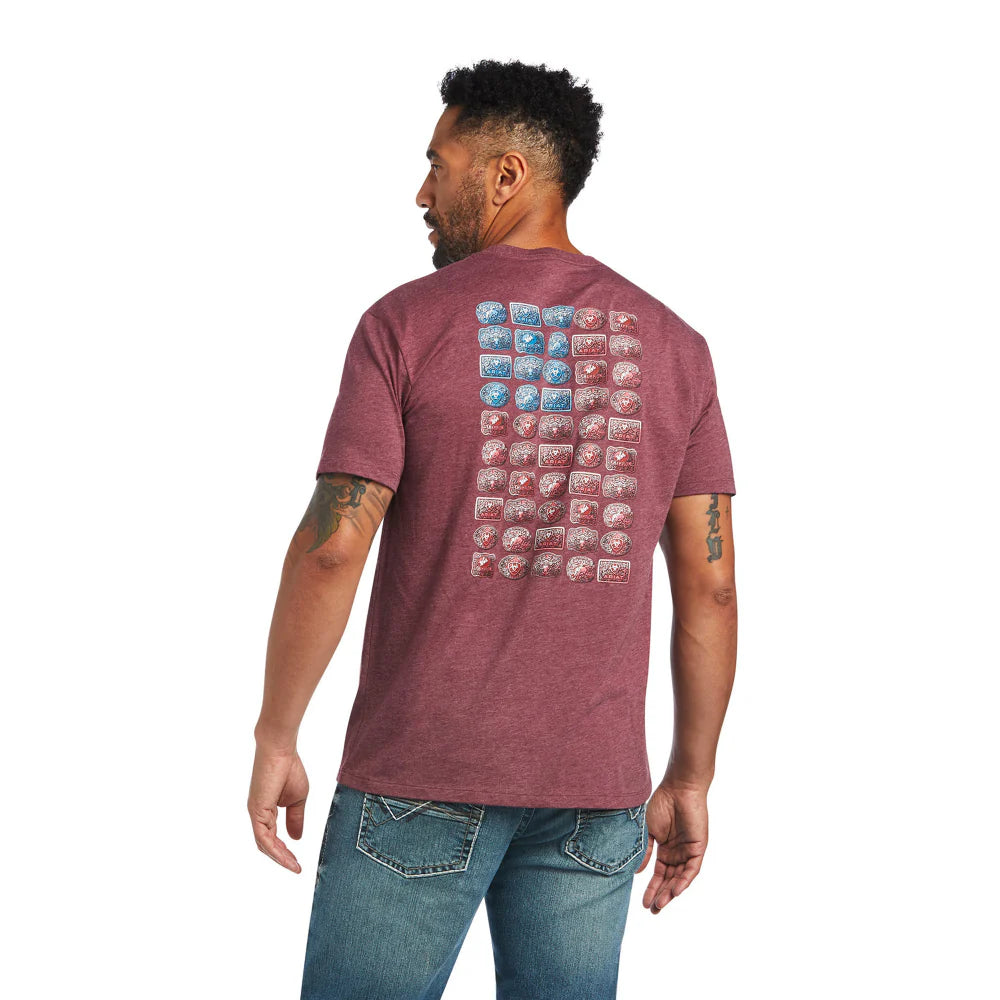 Mens Buckle Flag T-Shirt - 10040871
