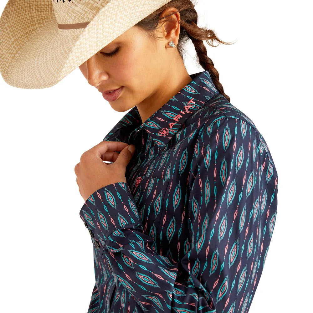 Womens Team Kirby Stretch Long Sleeve Shirt - 10048753