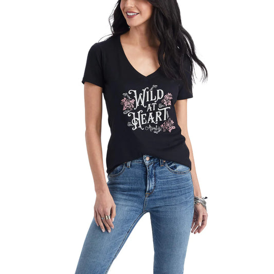 Womens Wild Heart T-Shirt - 10042731