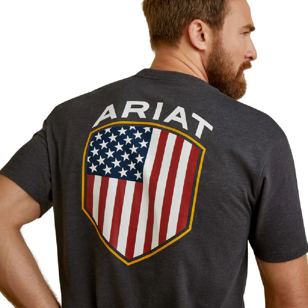 Mens Patriot Badge T-Shirt - 10045278