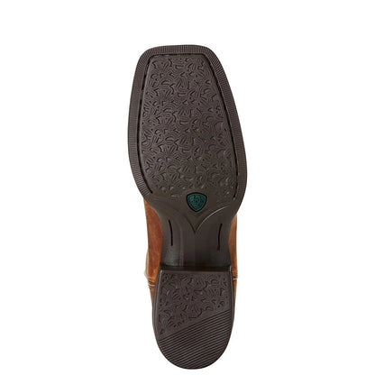 Womens Round Up Wide Square Toe Boots - 10018528