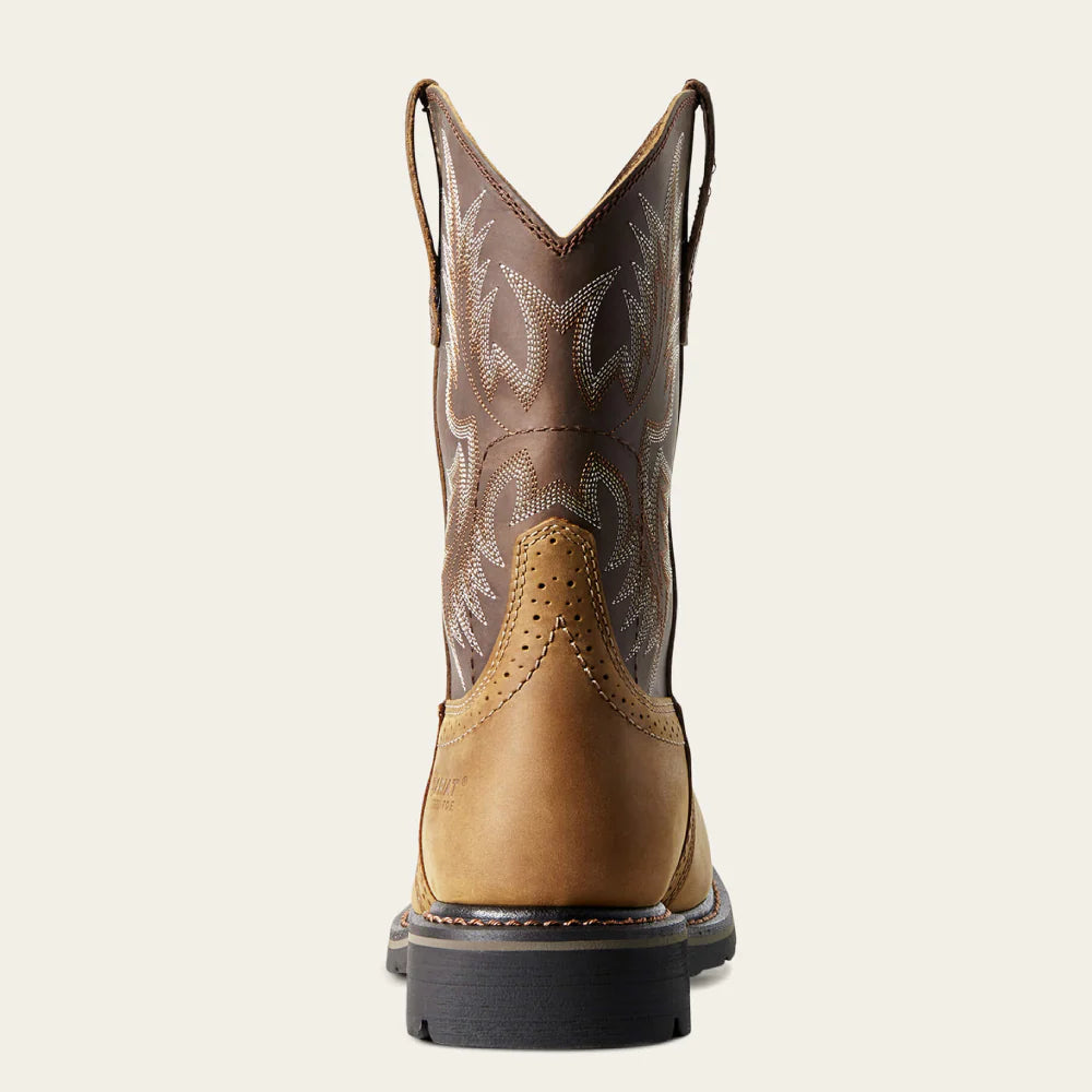 Mens Sierra Wide Square Toe Work Boots - 10010134