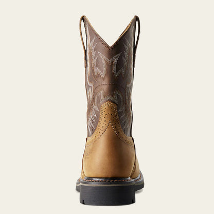 Mens Sierra Wide Square Toe Work Boots - 10010134