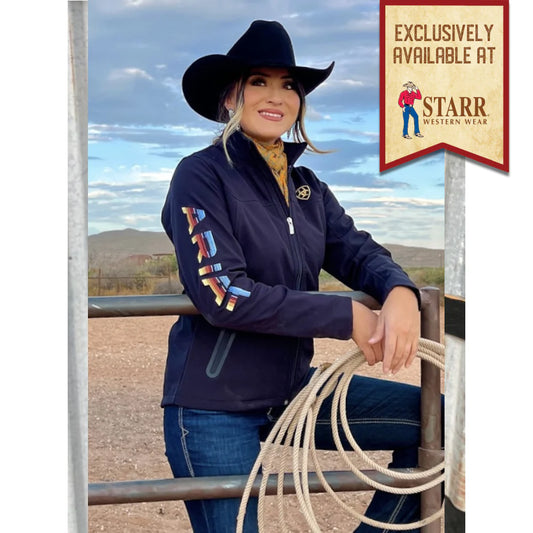 Womens Classic Team Limited Edition Black Serape Softshell Jacket - 10043285