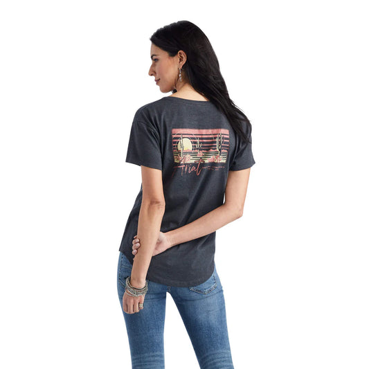Womens Sunset Lockup T-Shirt - 10042725