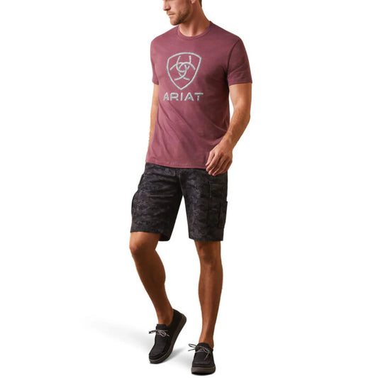 Mens Steel Bar Logo T-Shirt - 10044783