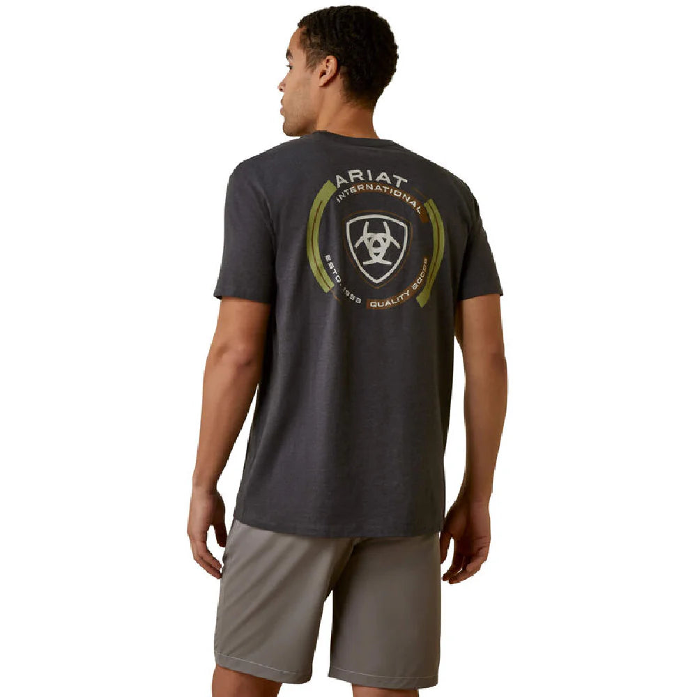 Mens Offset Circle T-Shirt - 10045287