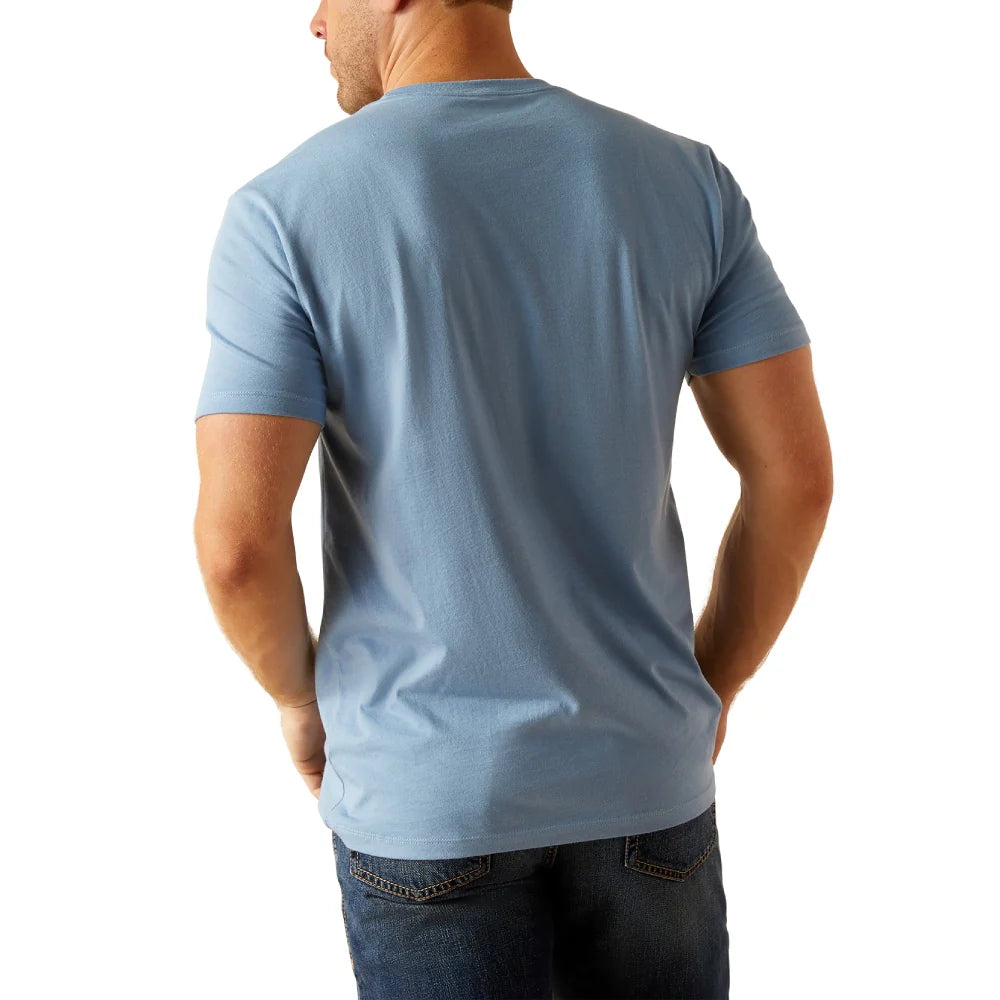 Mens Retro Hex Stripe T-Shirt - 10051449