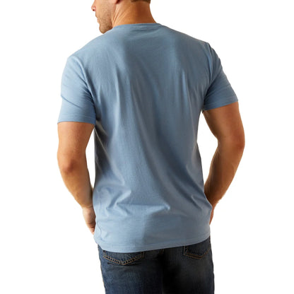 Mens Retro Hex Stripe T-Shirt - 10051449