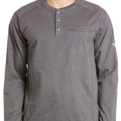 Mens FR Air Henley Work T-Shirt - 10027889