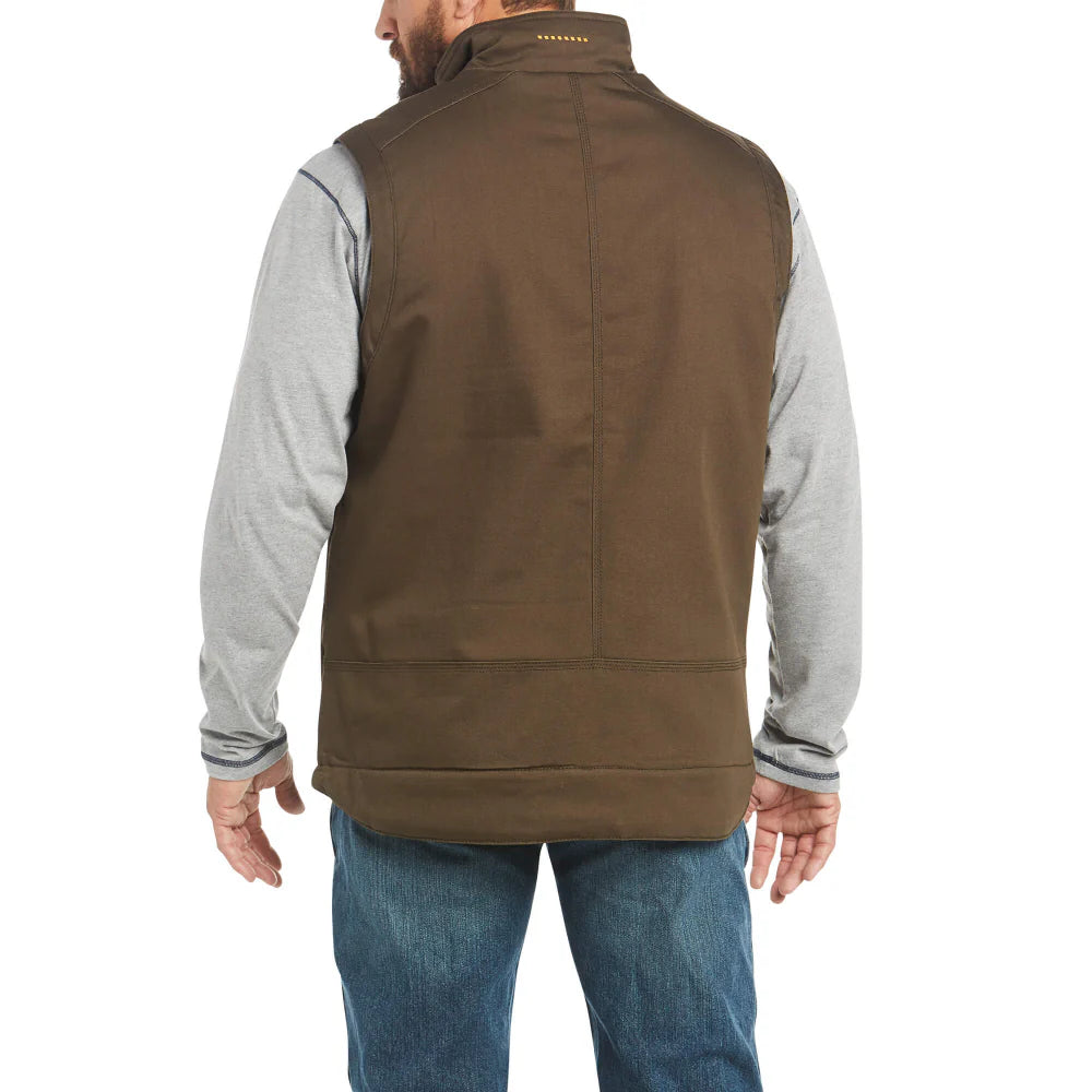Mens Rebar Wren DuraCanvas Work Vest - 10027851