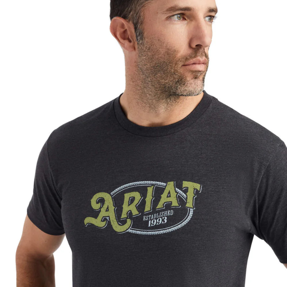 Mens Rope Oval Logo T-Shirt - 10042771