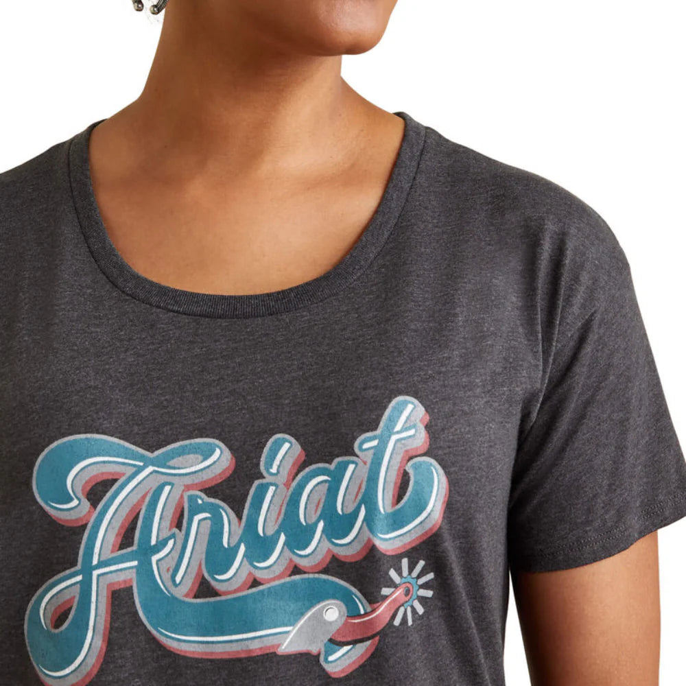 Womens Spur Script T- Shirt - 10042791