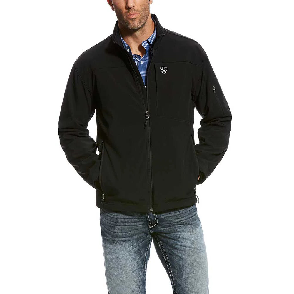 Mens Vernon 2.0 Black Softshell Jacket - 10023329