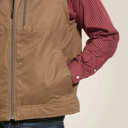 Mens Grizzly Canvas Vest - 10028416