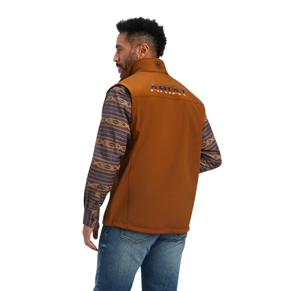 Mens Logo 2.0 Chestnut Softshell Vest - 10041620