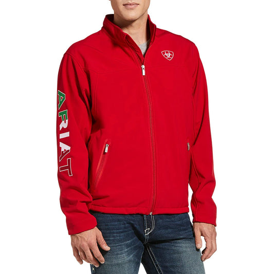 Mens Mexico Red Softshell Jacket - 10033525