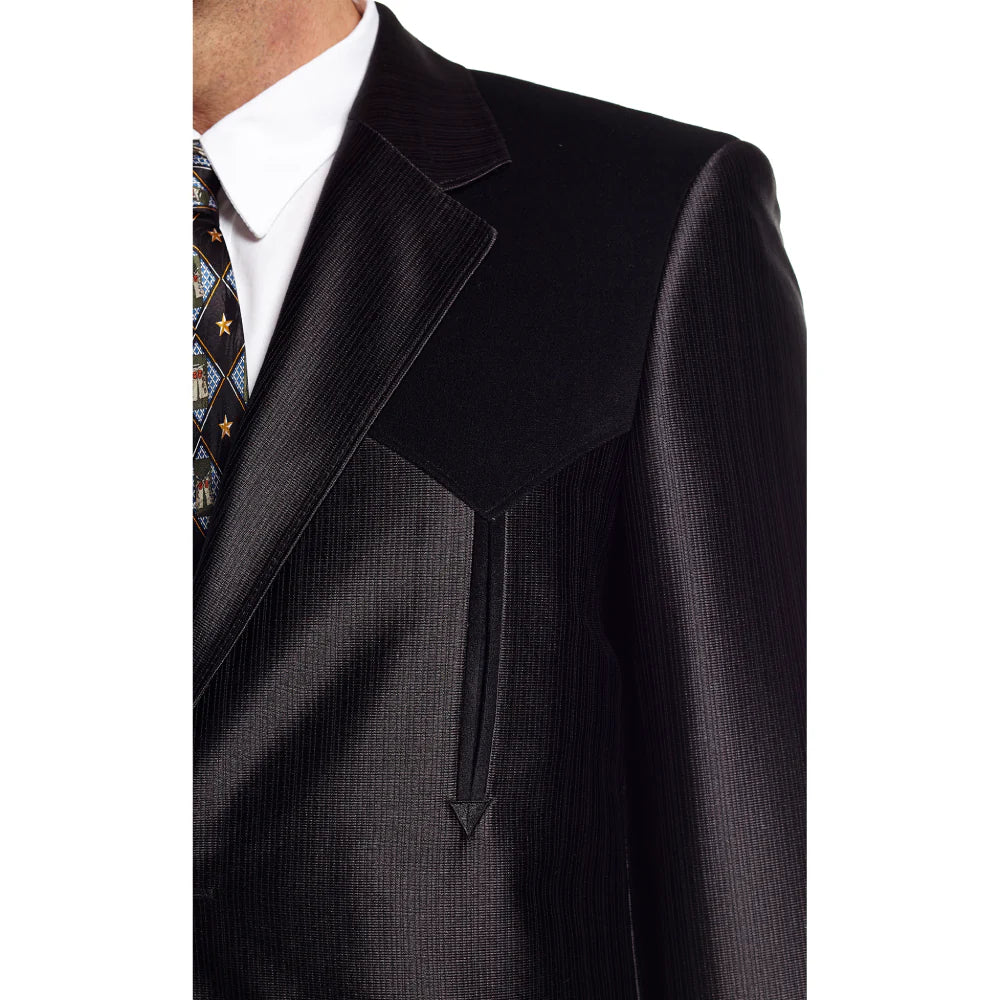 Circle S Mens Swedish Knit Boise Black Sport Coat - CC2991-41