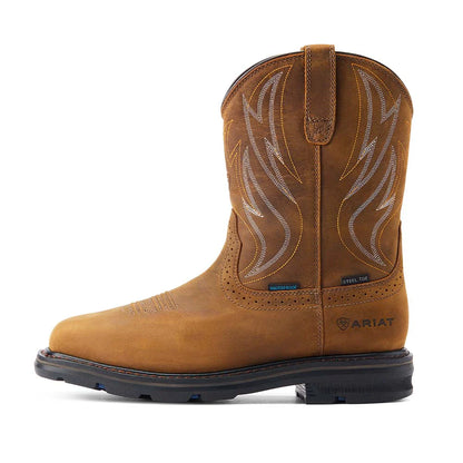 Mens Sierra Shock Shield Waterproof Steel Toe Work Boots - 10044544