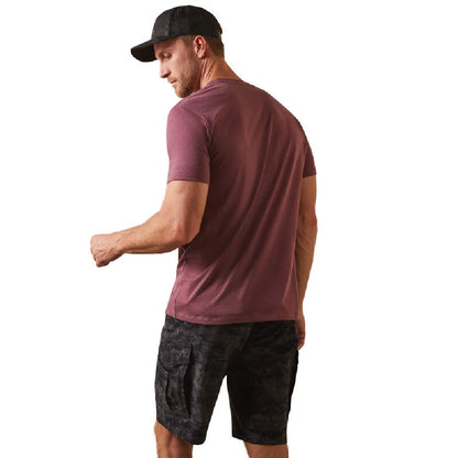 Mens Steel Bar Logo T-Shirt - 10044783