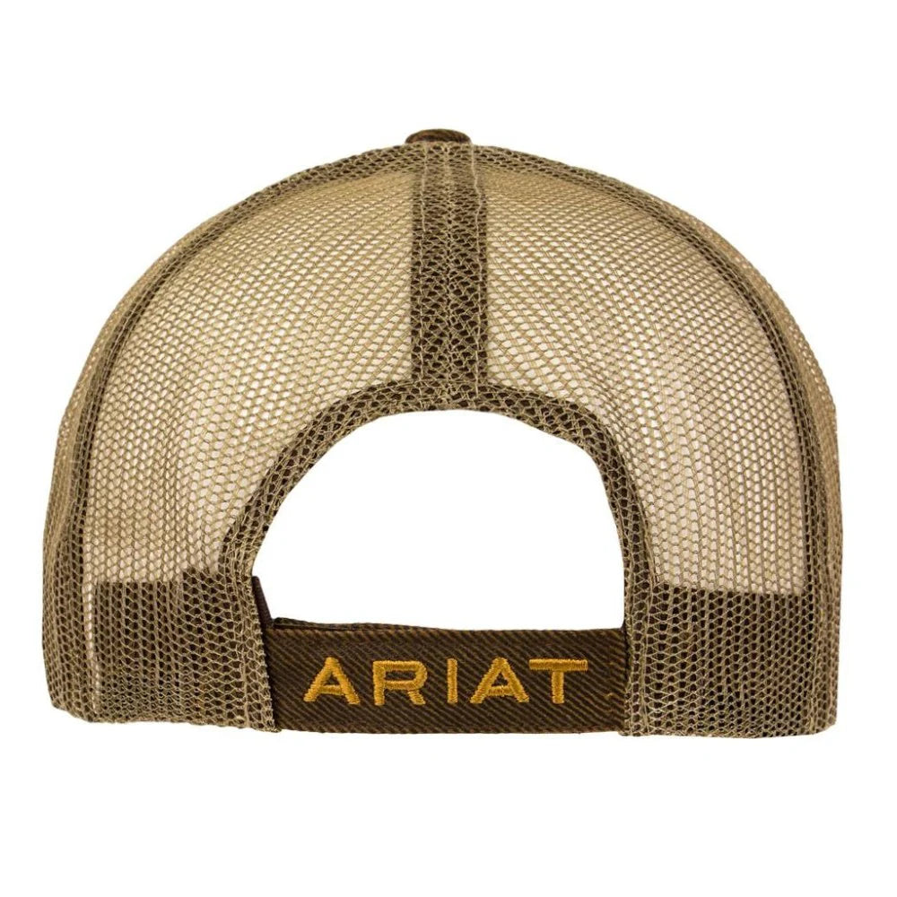 Mens Mesh Back Logo Velcro Back Cap - 1515602